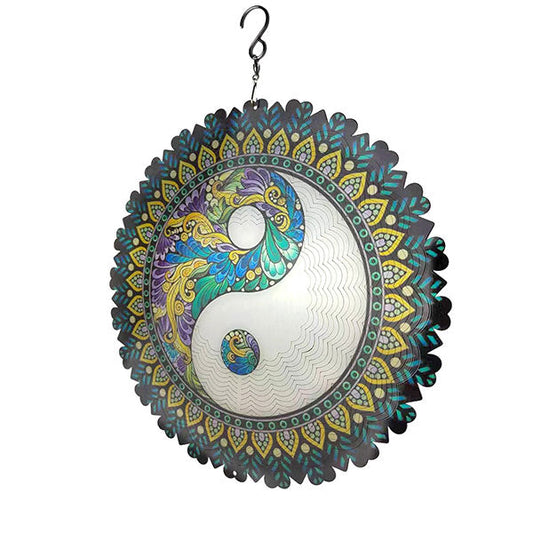 3D Bunte Wind Spinning Mandala