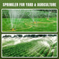360º Sprinkler automatisch für Bewässerung