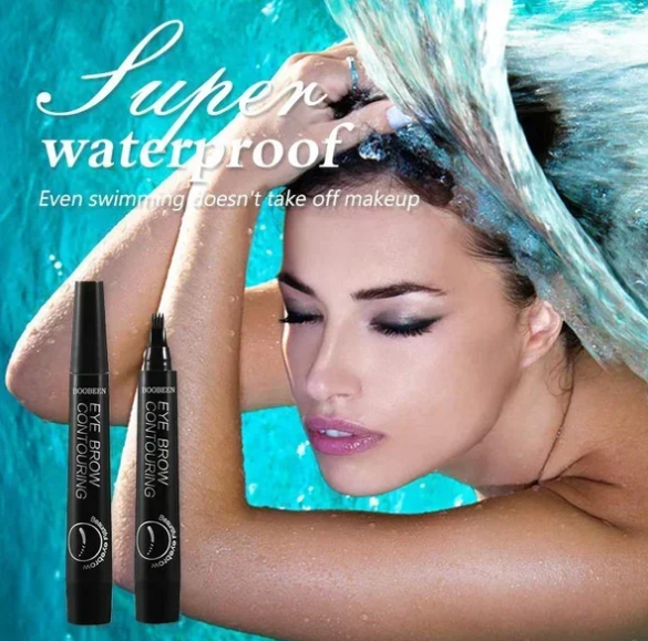 🎁Achetez 1 obtenez 1 Free❤️2025 Nouveau crayon à sourcils imperméable à l'eau avec pointe micro-fourchette