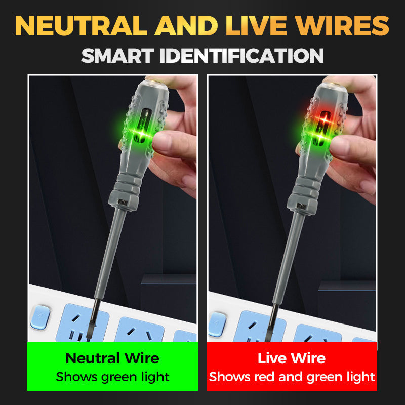 🔥2-in-1  High Torque Strong Magnetic Screwdriver Electricity Detector