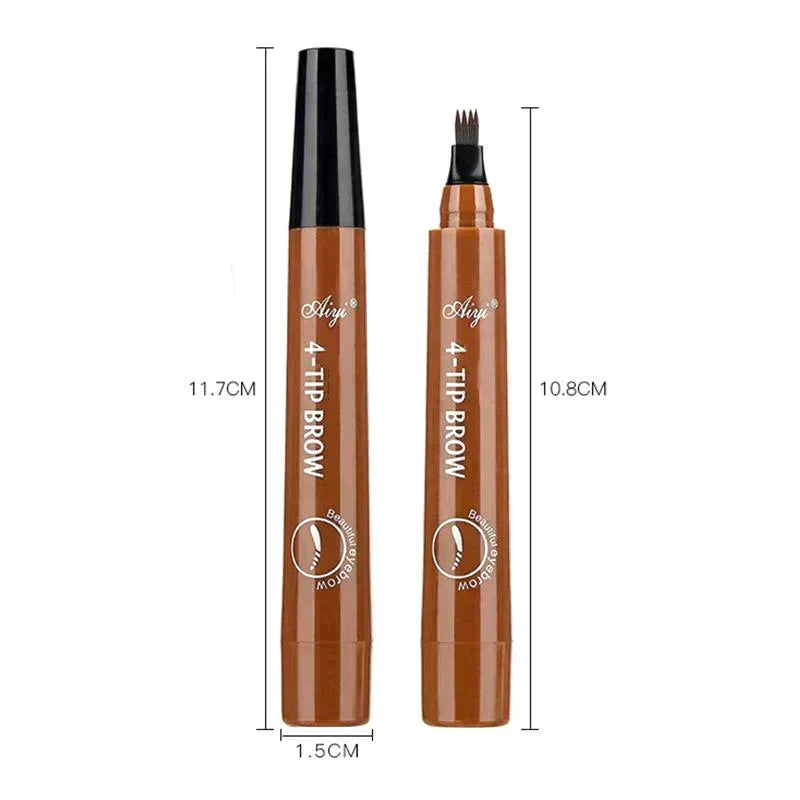 🎁Achetez 1 obtenez 1 Free❤️2025 Nouveau crayon à sourcils imperméable à l'eau avec pointe micro-fourchette